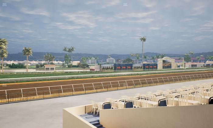 Del Mar Thoroughbred Club - Section Stretch Run Box 63 A Lvl 2 Seat View