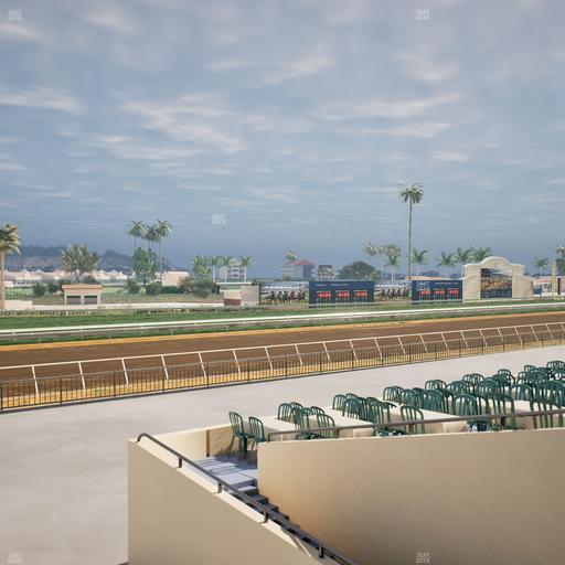 Del Mar Thoroughbred Club - Section Stretch Run Box 63 A Lvl 2 Seat View
