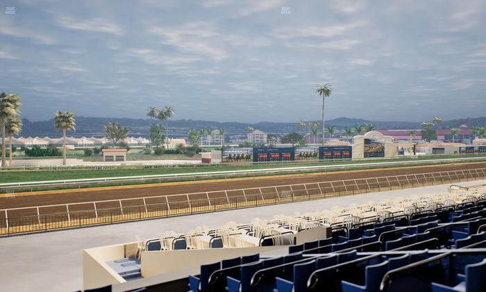 Del Mar Thoroughbred Club - Section Stretch Run Box 63 D Lvl 2 Seat View