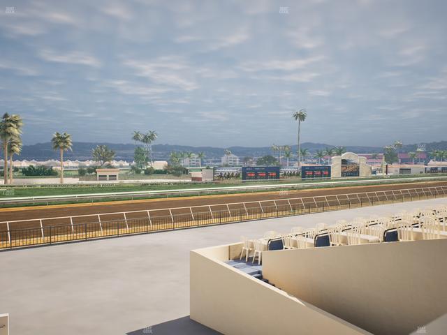 Del Mar Thoroughbred Club - Section Stretch Run Box 64 A Lvl 2 Seat View