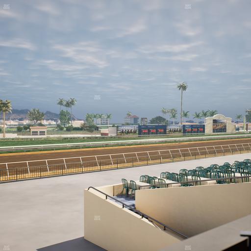 Del Mar Thoroughbred Club - Section Stretch Run Box 64 B Lvl 2 Seat View