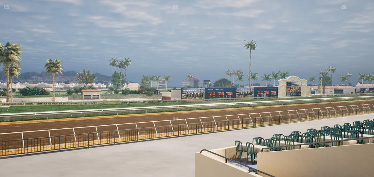 Del Mar Thoroughbred Club - Section Stretch Run Box 65 A Lvl 2 Seat View