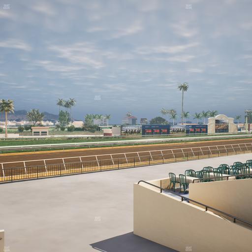 Del Mar Thoroughbred Club - Section Stretch Run Box 65 A Lvl 2 Seat View