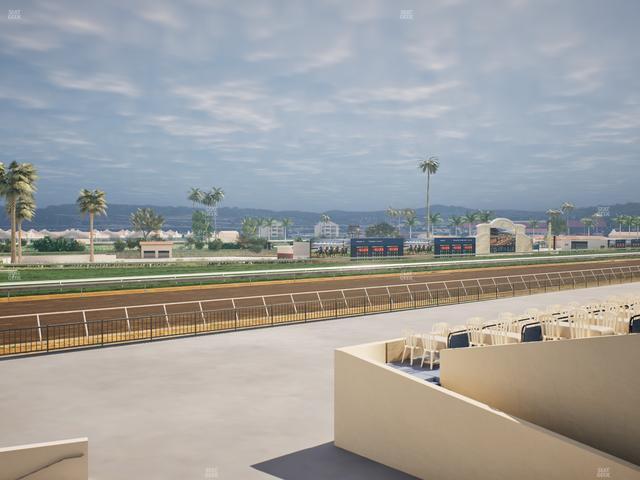 Del Mar Thoroughbred Club - Section Stretch Run Box 65 A Lvl 2 Seat View