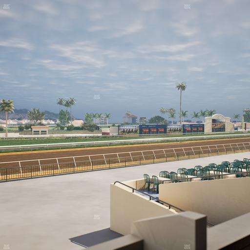 Del Mar Thoroughbred Club - Section Stretch Run Box 65 B Lvl 2 Seat View