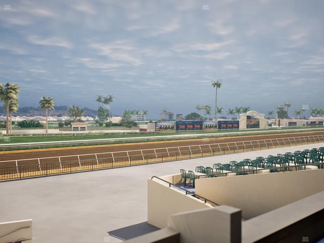 Del Mar Thoroughbred Club - Section Stretch Run Box 65 B Lvl 2 Seat View