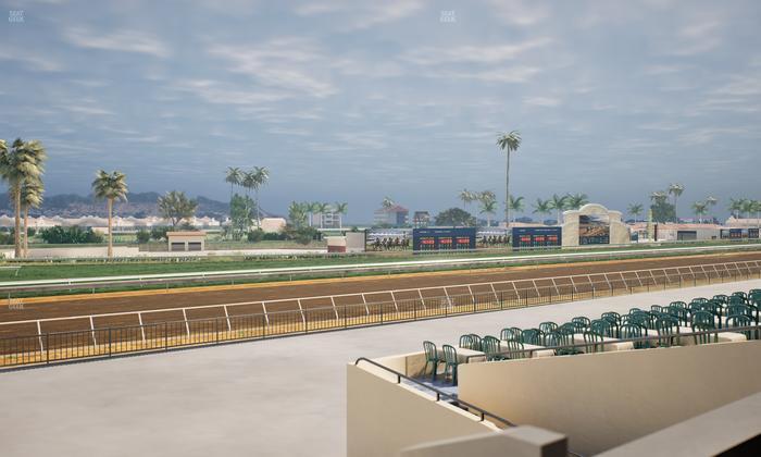 Del Mar Thoroughbred Club - Section Stretch Run Box 65 B Lvl 2 Seat View