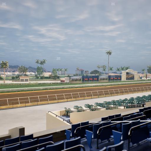 Del Mar Thoroughbred Club - Section Stretch Run Box 65 D Lvl 2 Seat View