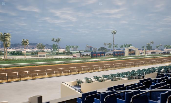 Del Mar Thoroughbred Club - Section Stretch Run Box 65 D Lvl 2 Seat View