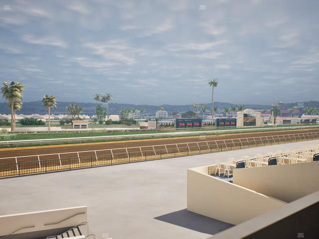 Del Mar Thoroughbred Club - Section Stretch Run Box 66 A Lvl 2 Seat View