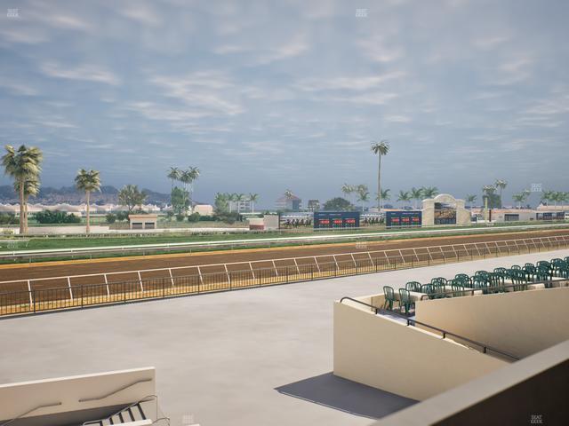 Del Mar Thoroughbred Club - Section Stretch Run Box 66 A Lvl 2 Seat View