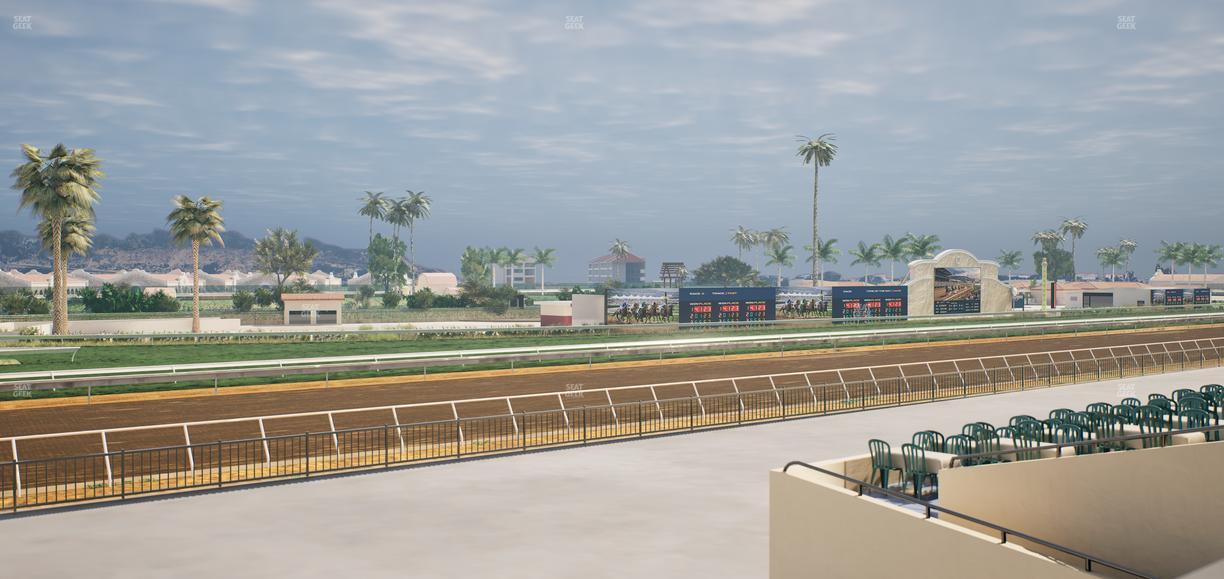 Del Mar Thoroughbred Club - Section Stretch Run Box 67 A Lvl 2 Seat View