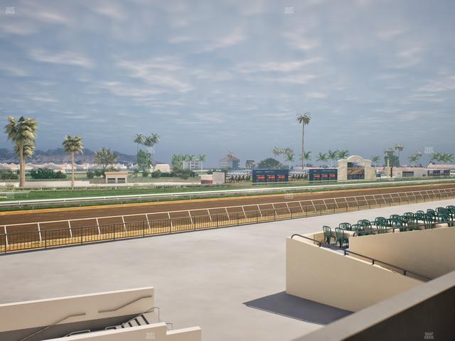 Del Mar Thoroughbred Club - Section Stretch Run Box 67 A Lvl 2 Seat View