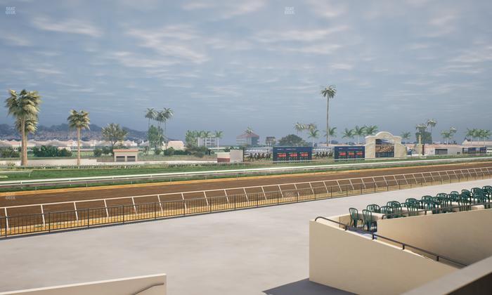 Del Mar Thoroughbred Club - Section Stretch Run Box 67 A Lvl 2 Seat View