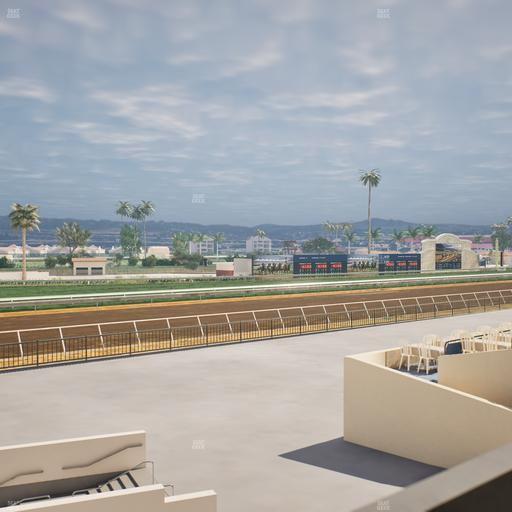 Del Mar Thoroughbred Club - Section Stretch Run Box 67 A Lvl 2 Seat View