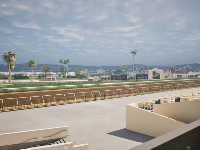 Del Mar Thoroughbred Club - Section Stretch Run Box 67 A Lvl 2 Seat View