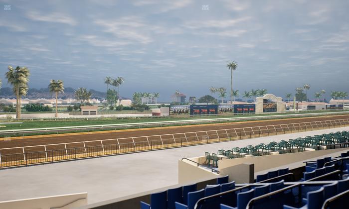 Del Mar Thoroughbred Club - Section Stretch Run Box 67 C Lvl 2 Seat View