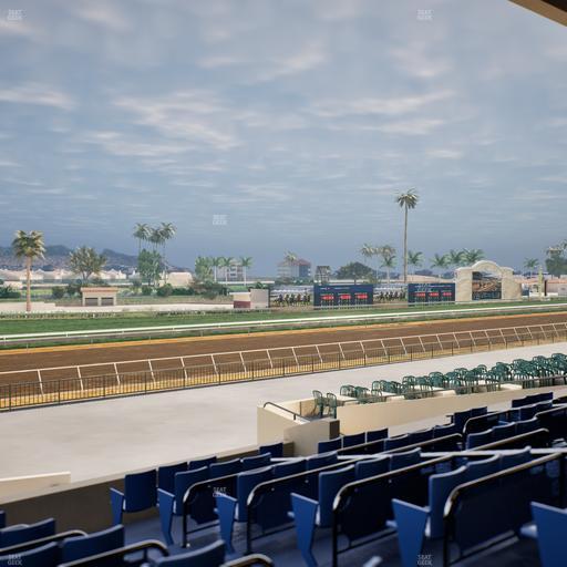 Del Mar Thoroughbred Club - Section Stretch Run Box 67 D Lvl 2 Seat View
