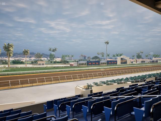 Del Mar Thoroughbred Club - Section Stretch Run Box 67 D Lvl 2 Seat View