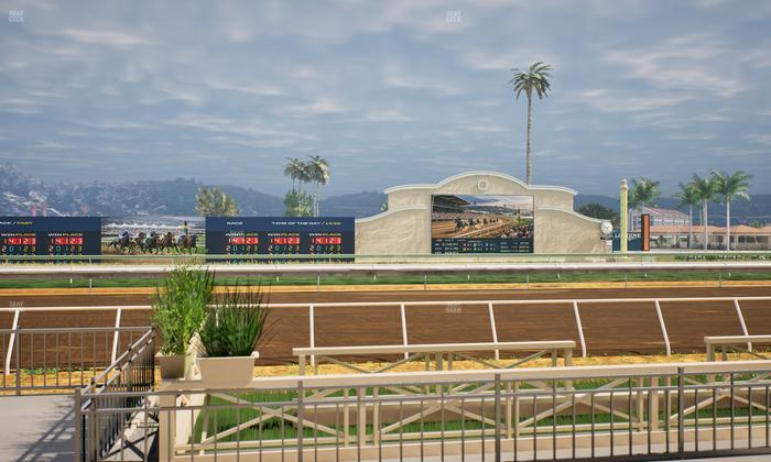 Del Mar Thoroughbred Club - Section Stretch Run Box 7 A Lvl 1 Seat View