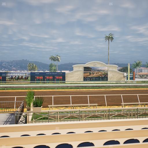Del Mar Thoroughbred Club - Section Stretch Run Box 7 D Lvl 1 Seat View