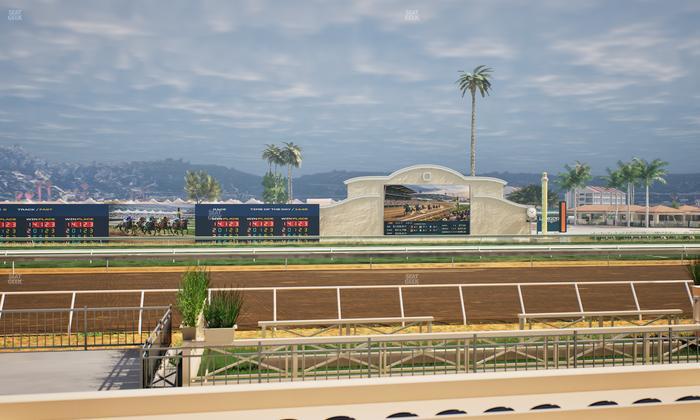 Del Mar Thoroughbred Club - Section Stretch Run Box 7 D Lvl 1 Seat View