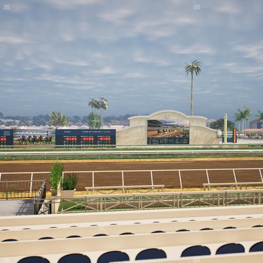 Del Mar Thoroughbred Club - Section Stretch Run Box 7 E Lvl 1 Seat View
