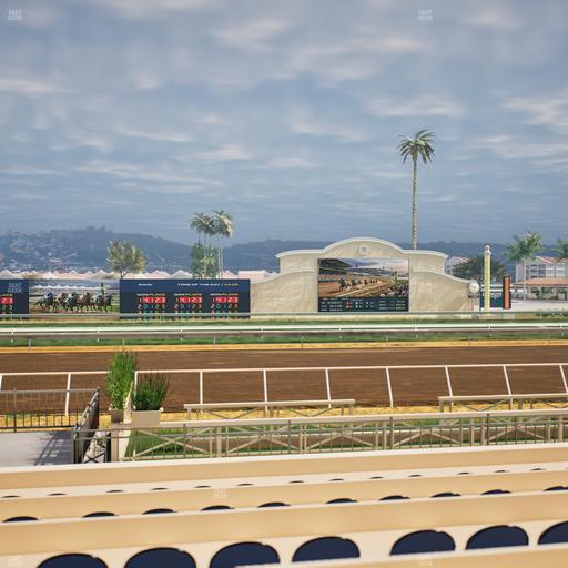 Del Mar Thoroughbred Club - Section Stretch Run Box 7 E Lvl 1 Seat View