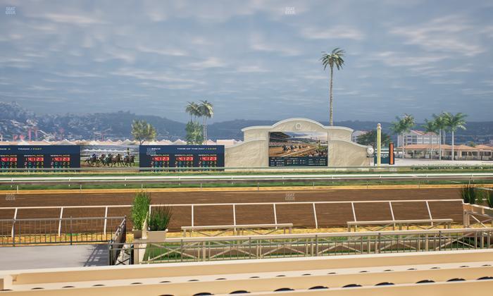 Del Mar Thoroughbred Club - Section Stretch Run Box 7 E Lvl 1 Seat View