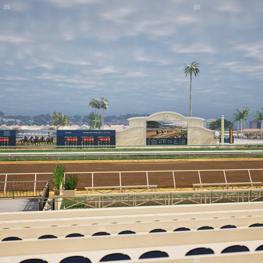 Del Mar Thoroughbred Club - Section Stretch Run Box 7 F Lvl 1 Seat View