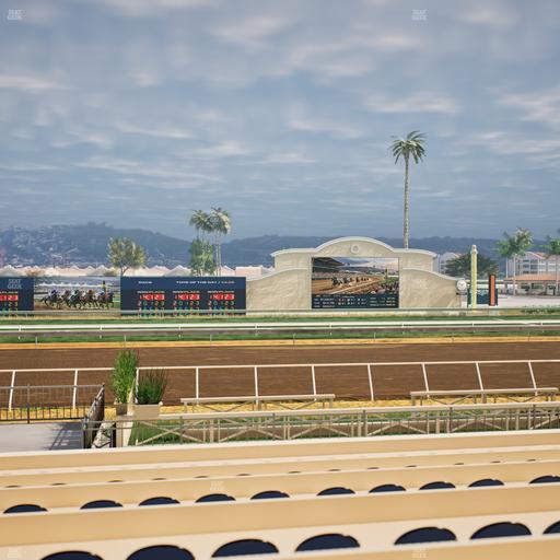 Del Mar Thoroughbred Club - Section Stretch Run Box 7 F Lvl 1 Seat View