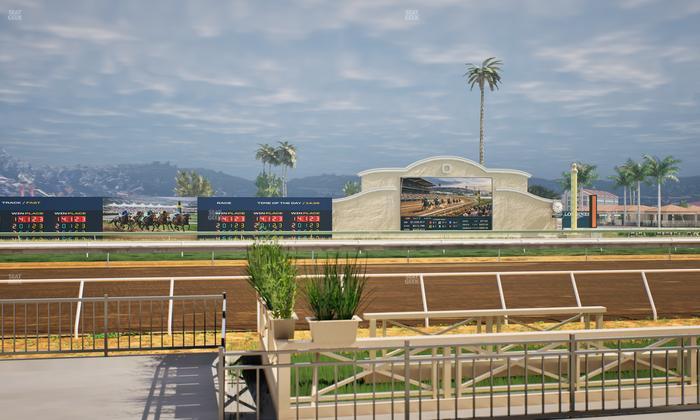 Del Mar Thoroughbred Club - Section Stretch Run Box 8 A Lvl 1 Seat View