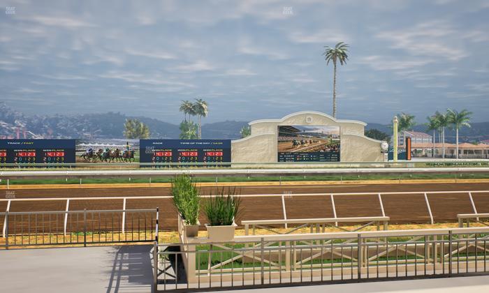 Del Mar Thoroughbred Club - Section Stretch Run Box 8 B Lvl 1 Seat View