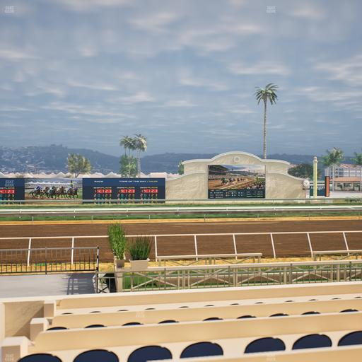 Del Mar Thoroughbred Club - Section Stretch Run Box 8 E Lvl 1 Seat View