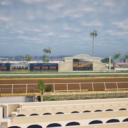 Del Mar Thoroughbred Club - Section Stretch Run Box 8 F Lvl 1 Seat View