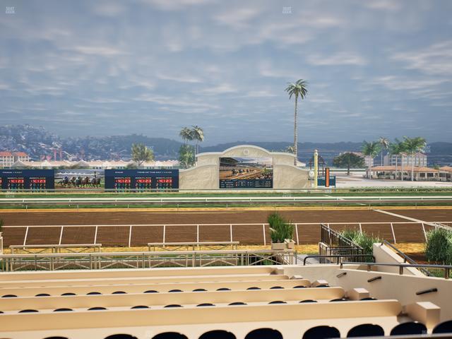 Del Mar Thoroughbred Club - Section Stretch Run Box 9 A Lvl 2 Seat View