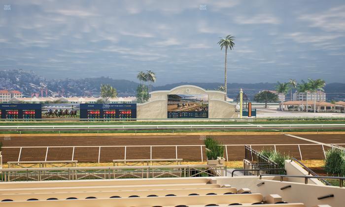 Del Mar Thoroughbred Club - Section Stretch Run Box 9 A Lvl 2 Seat View