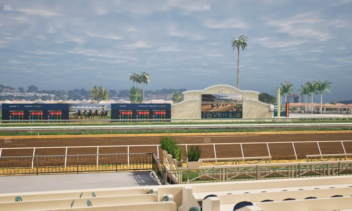 Del Mar Thoroughbred Club - Section Stretch Run Box 9 E Lvl 1 Seat View