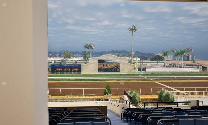 Del Mar Thoroughbred Club - Section Stretch Run Box 9 F Lvl 3 Seat View
