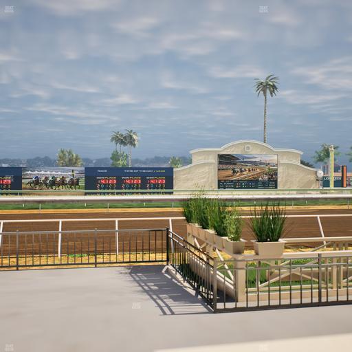 Del Mar Thoroughbred Club - Section Stretch Run Grill E Lvl 1 Tbl 10 Seat View