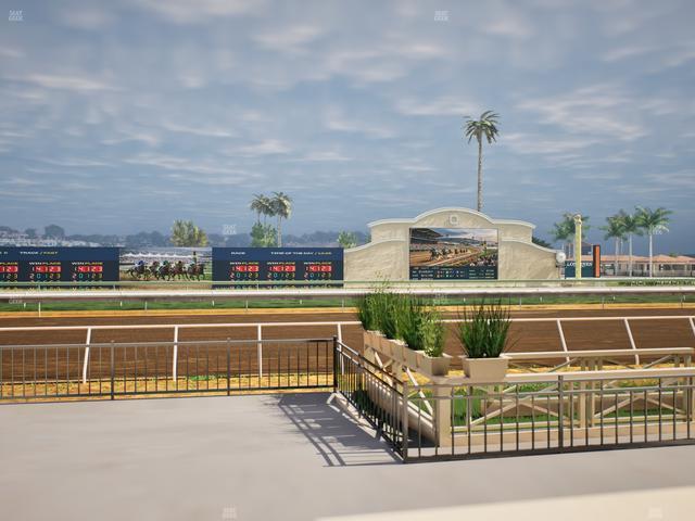 Del Mar Thoroughbred Club - Section Stretch Run Grill E Lvl 1 Tbl 10 Seat View