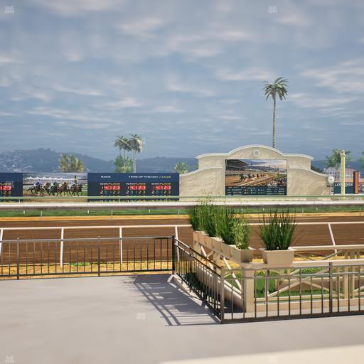Del Mar Thoroughbred Club - Section Stretch Run Grill E Lvl 1 Tbl 10 Seat View