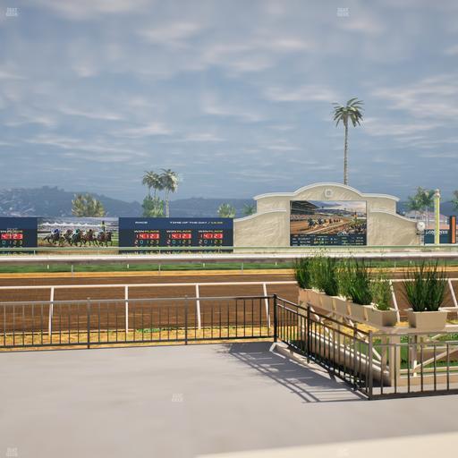 Del Mar Thoroughbred Club - Section Stretch Run Grill E Lvl 1 Tbl 11 Seat View