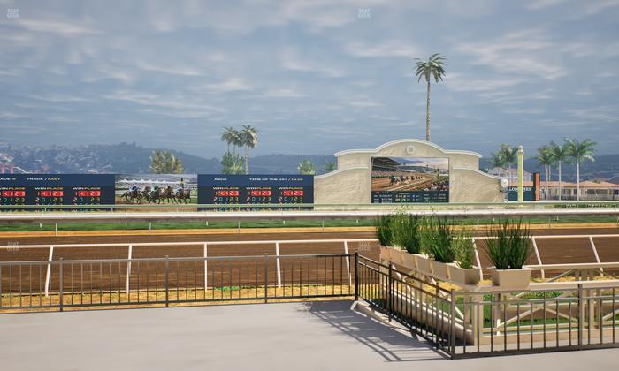 Del Mar Thoroughbred Club - Section Stretch Run Grill E Lvl 1 Tbl 11 Seat View