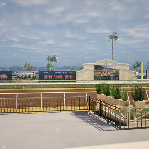 Del Mar Thoroughbred Club - Section Stretch Run Grill E Lvl 1 Tbl 11 Seat View