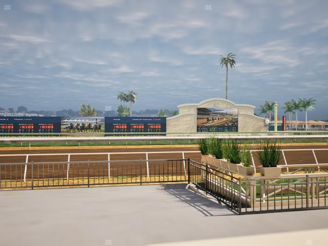 Del Mar Thoroughbred Club - Section Stretch Run Grill E Lvl 1 Tbl 11 Seat View