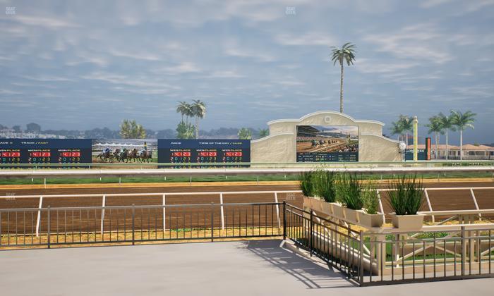 Del Mar Thoroughbred Club - Section Stretch Run Grill E Lvl 1 Tbl 11 Seat View