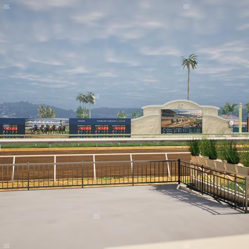 Del Mar Thoroughbred Club - Section Stretch Run Grill E Lvl 1 Tbl 12 Seat View