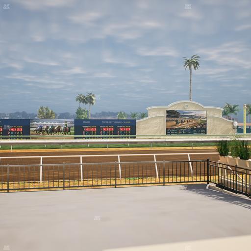 Del Mar Thoroughbred Club - Section Stretch Run Grill E Lvl 1 Tbl 13 Seat View