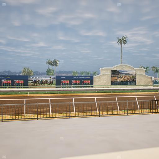 Del Mar Thoroughbred Club - Section Stretch Run Grill E Lvl 1 Tbl 16 Seat View